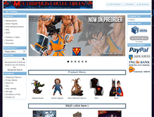 Tablet Screenshot of metropolis-collectibles.com